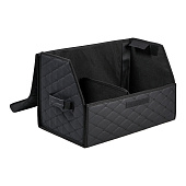 Бокс-органайзер в багажник 55х30х35 см AIRLINE стеганый Ромб Черный Бокс-органайзер в багажник 55х30х35 см AIRLINE стеганый Ромб Черный