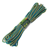  Шнур вязаный полипропиленовый с сердечником, разноцветный, 4мм, L 20м, Сибртех 