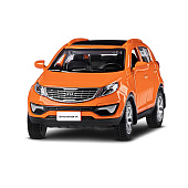  Машина металлическая Автопанорама, 1:39 Kia Sportage R, оранжевый, JB1251433 