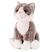Мягкая игрушка Maxitoys, котик серый мейнкун, 25 см Мягкая игрушка Maxitoys, котик серый мейнкун, 25 см