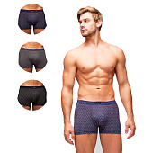  Трусы-шорты мужские 83147, разноцветный, р. 2XL 