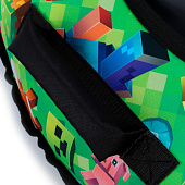 Тюбинг – ватрушка «Пиксели», диаметр чехла 90 см, зелёная, чёрный, Winter Star Тюбинг – ватрушка «Пиксели», диаметр чехла 90 см, зелёная, чёрный, Winter Star