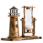  Песочные часы "Обзорная башня", сувенирные, 15.5 х 7 х 12.5 см   7109223 