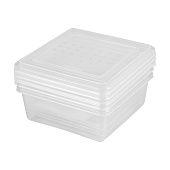  Набор контейнеров д/заморозки "Asti" квадратные 0,5л 221101101/00 