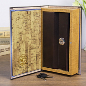 Сейф-книга дерево Морское приключение кожзам 21х13х5 см 3622222 Сейф-книга дерево Морское приключение кожзам 21х13х5 см 3622222
