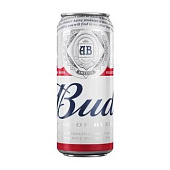  Пиво Бад светлое пастеризованное 5% АЛЮМИНИЕВАЯ БАНКА 0,45 л 550702001 