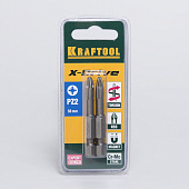 Биты PZ2, 50мм, 2 шт/Kraftool Биты PZ2, 50мм, 2 шт/Kraftool