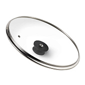 Крышка стеклянная 26 см. LARA LR01-98 Крышка стеклянная 26 см. LARA LR01-98