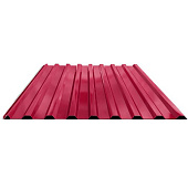 Профнастил МП-20 2000х1150мм ЭКОНОМ RAL 3005 винно-красный Профнастил МП-20 2000х1150мм ЭКОНОМ RAL 3005 винно-красный