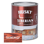  Антисептик HUSKY SIBERIAN полуматовый палисандр  0,9л 