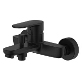 Смеситель для ванны Ника с коротким изливом черный матовый AQ1840MB Aquatek Смеситель для ванны Ника с коротким изливом черный матовый AQ1840MB Aquatek