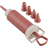 Шприц кулинарный Vetta 5 насадок 884-057 Шприц кулинарный Vetta 5 насадок 884-057