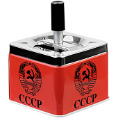  Пепельница бездымная "СССР", 9х9х12 см   5296446 