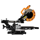  Пила торцовочная ВИХРЬ  ПТ-210ПЛ, 1700Вт, d 210х30мм, 5000об/мин, глубина 120мм 