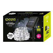  Садовая гирлянда-нить 200LED белый холодный SLR-G03-200W /ФАZA 