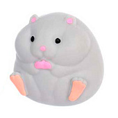 Игрушка "Хомячок" 6х6,5 см, сквиш, 550-1667