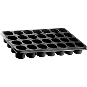 Кассета для рассады Россия 520х310х60мм, 28 ячеек, полистирол 64312 Кассета для рассады Россия 520х310х60мм, 28 ячеек, полистирол 64312