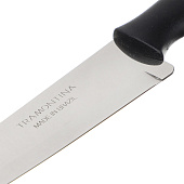 Нож кухонный Tramontina Athus 17,5 см черная ручка 871-197 Нож кухонный Tramontina Athus 17,5 см черная ручка 871-197