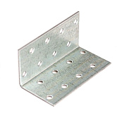 Уголок крепежный равносторонний 40х40х80х1,8-2,0мм цинк Уголок крепежный равносторонний 40х40х80х1,8-2,0мм цинк