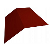 Планка конька обычного 0,4х190х190 L=2м RAL 3005 Красное вино Планка конька обычного 0,4х190х190 L=2м RAL 3005 Красное вино