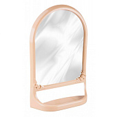  Зеркало в пластиковой раме 590х390х130мм св.бежевое М4516 