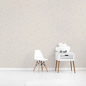 Обои 1.06х10м Romarta арт.106-102-42 Звезды на сером /Moda Interio Обои 1.06х10м Romarta арт.106-102-42 Звезды на сером /Moda Interio