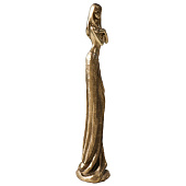 Сувенир полистоун Нагота под бронзу 5х4х21 см 9759371 Сувенир полистоун Нагота под бронзу 5х4х21 см 9759371