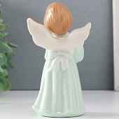 Сувенир керамика "Девочка-ангел в зелёном платье с лирой в руках" 7х5,5х12,2 см 9720731 Сувенир керамика "Девочка-ангел в зелёном платье с лирой в руках" 7х5,5х12,2 см 9720731
