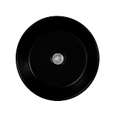 Раковина накладная 400х400х165 матовая черная AQ5118-MB Aquatek