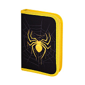 Пенал BRAUBERG с наполнением, 1 откидная планка, 24 предмета, 21х14 см, Venomous spider, 271526