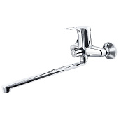  Смеситель для ванны длинный излив переключатель в корпусе E22104 Ekko 