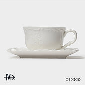 Кофейная пара Magistro фарфоровая Kingdom, 9849157 Кофейная пара Magistro фарфоровая Kingdom, 9849157