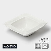 Салатник фарфоровый Magistro Kingdom, 300 мл, 16х5,2 см 9849153 Салатник фарфоровый Magistro Kingdom, 300 мл, 16х5,2 см 9849153