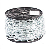  Цепь оцинк. DIN 763 длинное звено 6мм, на отрез 