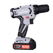 Дрель-шуруповерт аккумуляторная ДА-14-2ЛК, 14В Li-ion, 45Нм, 2АКБ Ресанта