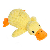 Игрушка для собак ЗООГРАД, утка, 1 пищалка, 846-119