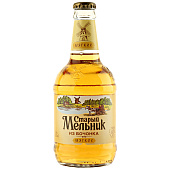  Пиво Старый мельник из Бочонка Мягкое светлое, пастеризованное 4,3% 0,45л ст/б, 543345001 