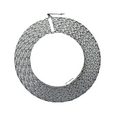 Лента монтажная волнистая 12х0,55мм, цинк, 25м Лента монтажная волнистая 12х0,55мм, цинк, 25м