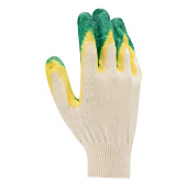  Перчатки трикотажные с двойным латексным обливом, Россия 