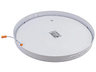  Светильник настен-потол накладной LED SDL 24вт 4000К круг белый (280х28мм) /Smartbuy 