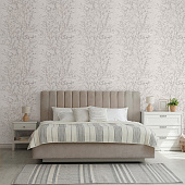  Обои 0.53х10м Лира арт. 10141-22 Серый фон /Аспект 