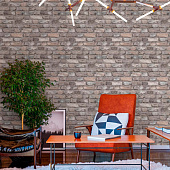 Обои 1.06х10м Mattoni арт. HC72584-64 Серый /HomeColor Обои 1.06х10м Mattoni арт. HC72584-64 Серый /HomeColor