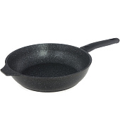 Сковорода 240/60мм Мраморная съём.руч. а/п темный мрамор (5) смт246а Сковорода 240/60мм Мраморная съём.руч. а/п темный мрамор (5) смт246а