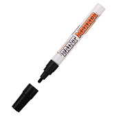 Маркер-краска MunHwa Industrial, черная IPM-01, 4мм, нитро-основа/12 Маркер-краска MunHwa Industrial, черная IPM-01, 4мм, нитро-основа/12