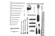 Набор инструментов, 88 предм., 1/2", 1/4", CrV, пластиковый кейс, Stels 14109