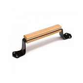 Ручка-скоба Д РС-80 ПЛОСК. с дерев.накладками ЛИКОН Ручка-скоба Д РС-80 ПЛОСК. с дерев.накладками ЛИКОН