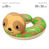 Круг для плавания «Зверушки», в ассортименте, от 3-6 лет, 3 вида, 36405 