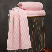 Полотенце 70х140 LORENZO махровое, розовый Полотенце 70х140 LORENZO махровое, розовый