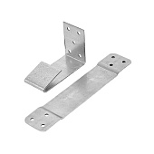 Опора скользящая для стропил 40х90х120х1,8мм, цинк Опора скользящая для стропил 40х90х120х1,8мм, цинк