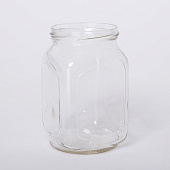 Стеклобанка 0,72л. ТО82 кубик Стеклобанка 0,72л. ТО82 кубик